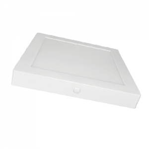 _PLAFON SICA LED, cuadrado,luz calida,24W,bco 298x35