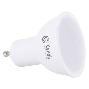 LAMP.DICRO LEDS x 7 CANDIL, w, GU-10,calida