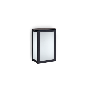 FAROL SJ 5568, p/pared, negro, orient., 180x350