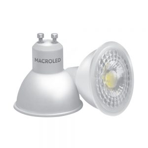 LAMP.DICRO LEDS MACROLED ECO BCA GU10 x 7w, fria 6500K