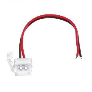 CONECTOR ALIMENTACIÓN CON CABLE TIRA LED  5050 MACROLED