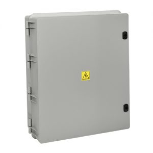 GAB.ROKER PRG-346 ext.637x500x280, tapa gris, band.simple