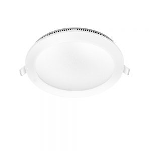 LUMINARIA MACROLED, redondo, luz calida , 18W, blanco
