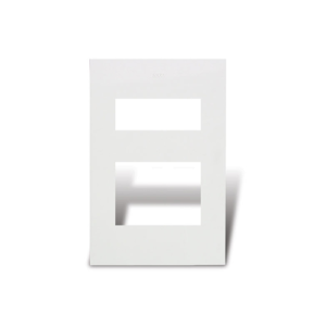 TAPA CAMBRE Siglo XXI lujo, p/toma c/tierra+1 módulo