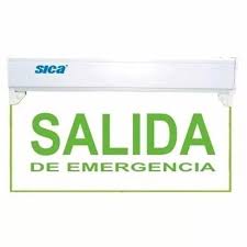 CARTELSALIDA DE EMERGENCIA  a leds aut.perm. SICA"