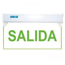 CARTELSALIDA" a leds SICA"