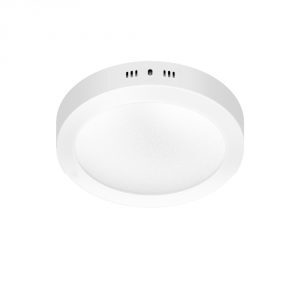 PLAFON MACROLED LED, redondo, Bco. frio,18W,bco 225X40mm