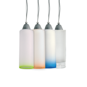 COLGANTE DABOR Cilindro, 1 luz, color