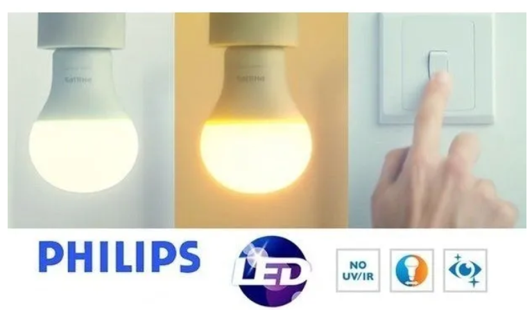 _LAMP.LEDS PHILIPS E27 Bombilla, Scenswitch,9.5w, calida-fri - Imagen 2