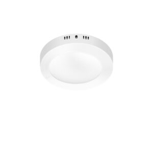 PLAFON MACROLED LED, redondo, Bco. frió ,12 W,bco 170x40mm