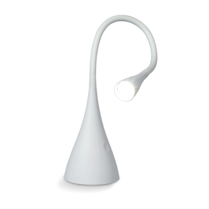 LAMPARA MESA ARGENTA-V, Led ,3 posic. P/ soft Blanca DABOR