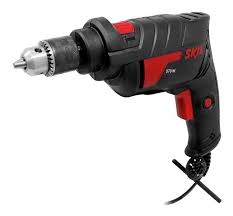 TALADRO Skil 6604, 570W 10mm c/perc. 3/8 reg. velocidad