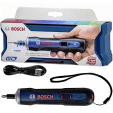 ATORNILLADOR Bosch GO, 3.6v Cargador USB bat. LITIO