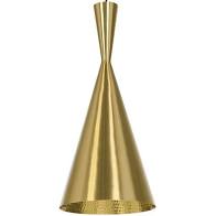 COLGANTE 180º ILUMIN. , BEAT TALL, Esmalt. Oro Int. Gofrad