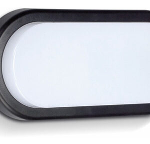 TORTUGA LED CANDIL, 18W Oval Negra 6500k
