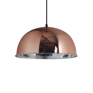 COLGANTE SJ 1/2 ESFERA CC6612,1 LUZ E27 Ø340 COBRE