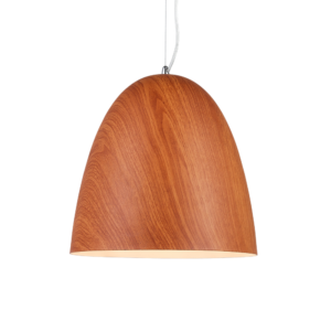 COLGANTE MARKAS M83-1B, Ovoide 30 Ø, Simil Madera, E27