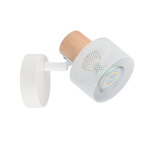 SPOT MARKAS U1001, p/GU10, Base Ø 11cm Tulipa calada Bco-Mad