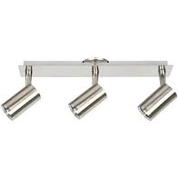 APLIQUE CANDIL TEMPANO C955, 3 luces GU10 Niquel Mate