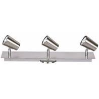 APLIQUE CANDIL SONATA C955, 3 luces GU10 Niquel Mate