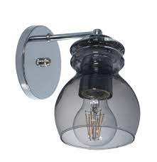 APLIQUE DON BELL AP30/1, 1 luz, Platil c/tulipa Pompey Cobro