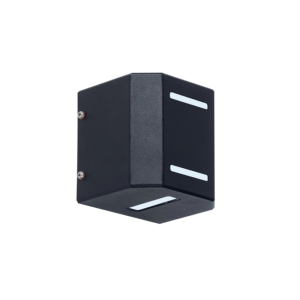 DIFUSOR FERROLUX MONACO AP-106 vidrio plano, 1XG9, Negro