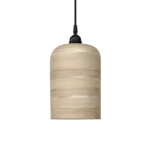 COLGANTE GRASS ONOBRE 15x22 1 Luz E27 BAMBU